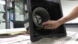 換氣扇換氣效果不顯著的解決方法 - 『管線配置、扇葉清潔及機型選用』