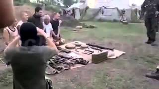 Укропы издеваются над пленными ополченцами ! Новости