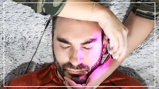 #ASMR | SOIN DU VISAGE SUR MON MARI