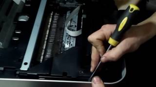 Принтер не печатает Ошибка 5C00 Разборка и ремонт Canon MP
