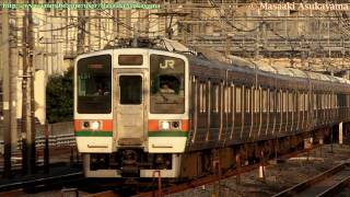 [HDV] JR East (East Japan Railway) Series 211 A37＋C1 [20110628_1803]