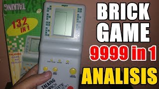 (CVG) Brick Game 9999 in 1 Análisis Unboxing "El Game Boy de los Pobres"