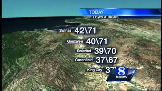 Watch your local evening forecast on KSBW 01.28.15