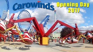 CAROWINDS Opening Day/New Rides!