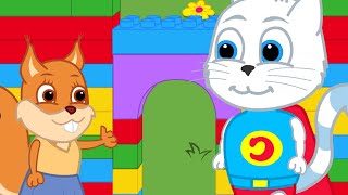 Famille d'Écureuil - Super Cats Family Aide Vidéos Animé 2021 en Français 13+