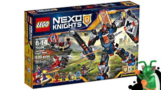 LEGO Nexo Knights Black Knight Mech set pictures - My Thoughts!