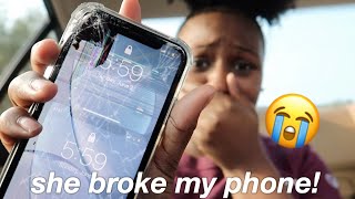 She Broke My New IPhone XR ! ?