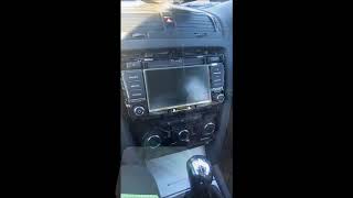 Демонтаж магнитолы Skoda Octavia a5