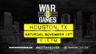 NXT TakeOver: WarGames tickets available now at NXTtickets.com