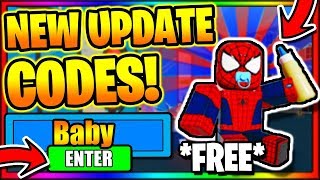 ALL *NEW* SECRET OP WORKING CODES! ?BABY HEROES UPDATE? Roblox Superhero Simulator ?UPDATE 10?
