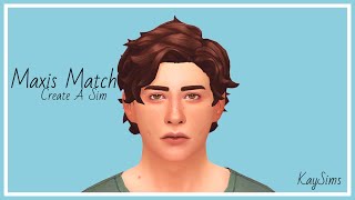 The Sims 4: Create A Sim / Maxis Match / Male - KaySims