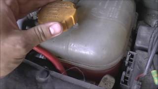 How to bleed coolant system - Opel/Vauxhall Astra, Zafira, Vectra, Meriva, Corsa – bleeding