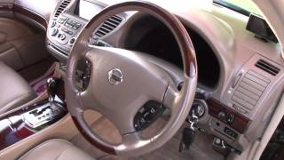 H15年式 日産 プレジデント ソブリン 4人乗り禁煙車本革ツインモニター20AW　（株）カーショップライズ　千葉店