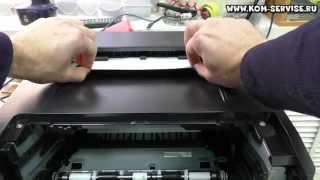 Как вытащить лист бумаги из принтера  HP LJ 400 / M401 / M425 при замятии.
