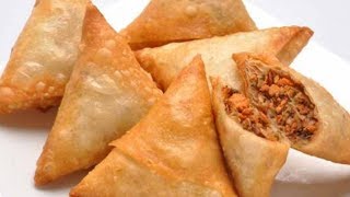 Crispy Onion Samosa Recipe | How to Make Simple Onion Samosa