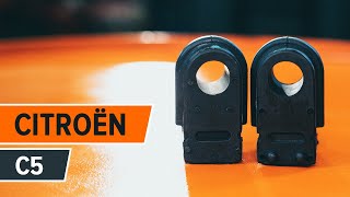 Come sostituire il supporto dello stabilizzatore frontale su CITROËN C5 [TUTORIAL]