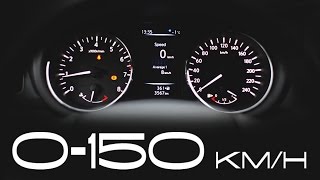 Nissan Pulsar 1.2 DIG Turbo 0-150 km/h | motospace.pl