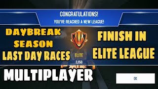 Asphalt 8 Multiplayer Daybreak Season Elite League 2018 McLaren X2 Last Day Battle Races
