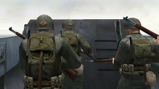 ЭПИЧНАЯ ВЫСАДКА В НОРМАНДИИ Medal Of Honor Allied Assault прохождение