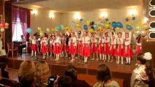 Пісня "Україна - рідний край" у виконанні хору учнів молодших класів Шумської школи мистецтв