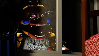 CHRISTMAS CHICA IS OUTSIDE MY WINDOW | FNAF Christmas with Freddy's