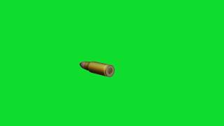 Fast & Slow Motion Flying Bullet Green Screen Free Stock Footage