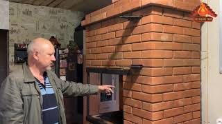Компактная деревенская печь