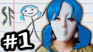 STICKMAN JOURNEY || Sally Face Episode 3 Let's Play || Part #1 || Indie horror game walkthrough
