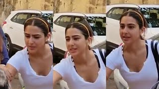 Sara Ali Khan gets SHOCKED after a fan tries to KISS her hand; video goes VIRAL