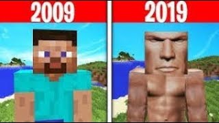 Как изменился майнкрафт? Эволюция майнкрафта (2009-2019)