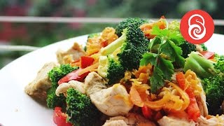 Easy Chicken Vegetable Mix - Healthy Recipes