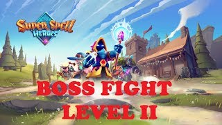 Super Spell Heroes IOS Gameplay ►BOSS FIGHT Level 2
