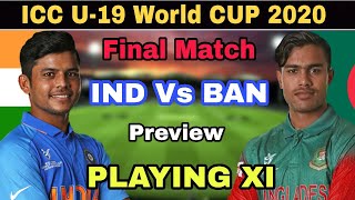 U-19 World Cup 2020 Final Match: India Vs Bangladesh Playing Xi And Preview