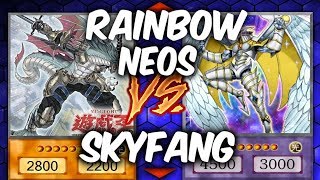 Yugioh RAINBOW NEOS vs SKYFANG BRIGADE (Yu-gi-oh Competitve Duel!)