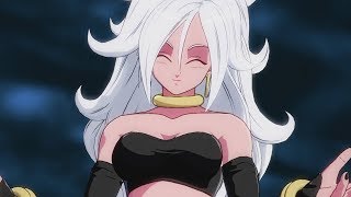 DRAGON BALL FIGHTERZ Android 21 All Special Link Secret Scenes (All Link Events)