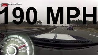 Ford Mustang Shelby GT500 Top Speed on the Autobahn