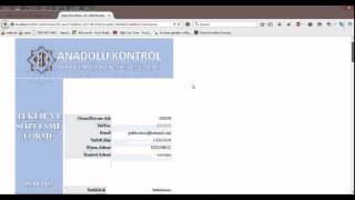 Teklif Rapor Yönetim Sistemi (Asp NET) Gökhan KOÇ