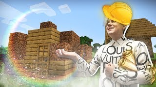 Ламповое выживание в майнкрафт - ПОСТРОЙКА ДОМА! Серия #9