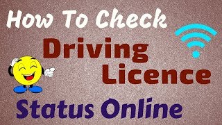 How to check Driving Licence status