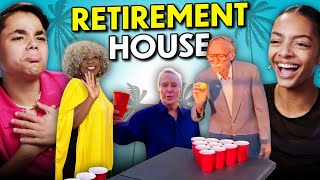 Teens React To Retirement House (TikTok's Newest Content House)