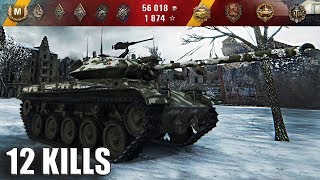 Т49 ПРАВИЛЬНЫЕ ДЕЙСТВИЯ 12 ФРАГОВ ??? World of Tanks лучший бой Т49