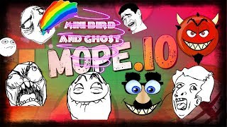 Mope.io-Ghost и mini птица