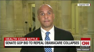 Cory Booker: Trump letting Obamacare fail is sinister