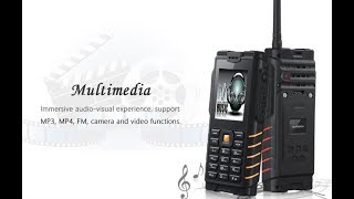 Ioutdoor T2 Dual SIM Card Phone IP68 Waterproof Walkie Talkie Unboxing by GearVita.com