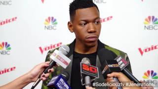 The Voice: Chris Blue is R&B Hakeem like Empire but on The Voice, Words Before Usher Performerace