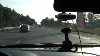 sho-me 520 с рупором 08.07.2010 vs автомобиль ДПС