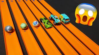 Epic Marbles vs. Hot Wheels Drag Race Tournament (Season 9 Premiere)