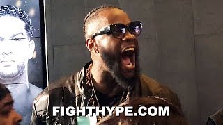 (WHOA!) "IF HE DIES, HE DIES" - WILDER SNAPS ON BREAZEALE DURING DEATH THREAT FACE OFF