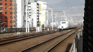 N700系ZO編成　試運転　名古屋駅入線