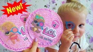 МЕГА Распаковка КУКЛЫ ЛОЛ 4 СЕРИЯ из БУМАГИ Самодельный шарик ЛОЛ 4 СЕРИЯ декодер ЛИЛ СИСТЕРС